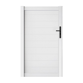 Portillon PVC standard ARLES blanc 1000x1400 mm (poignée à droite)