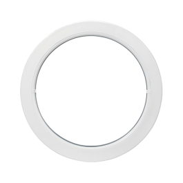 Oeil de boeuf rond fixe PVC ø tableau 500 mm