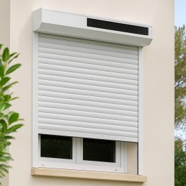 Volet Roulant Solaire PVC Rénovation (moteur SOMFY RS100 Solar io)