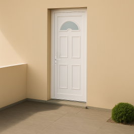 Porte d’entrée en PVC Eva 13 vitrée