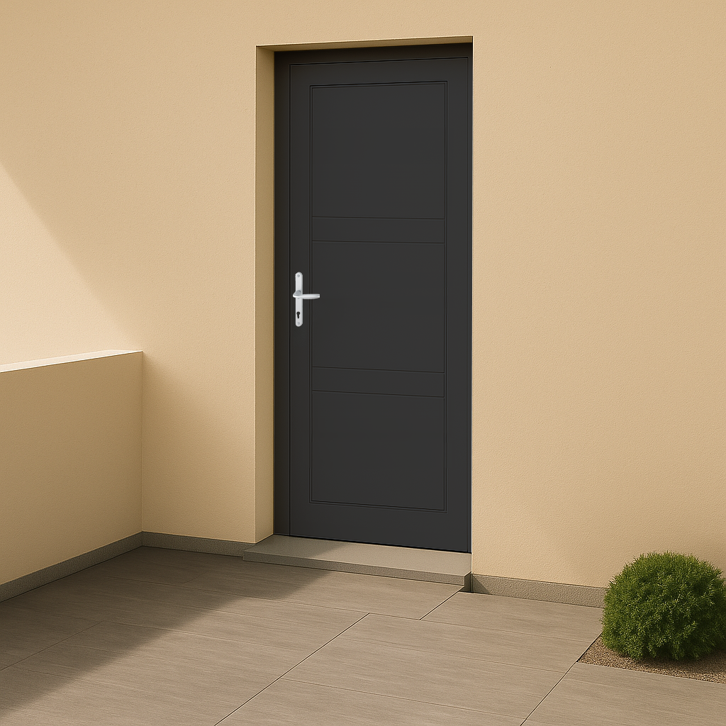 Porte d’entrée PVC couleur design 102-4