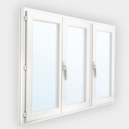 Fenêtre 3 vantaux PVC