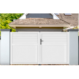 Portail battant PVC sur-mesure Arras