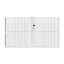 Portail battant PVC sur-mesure Guérande