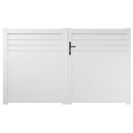 Portail battant PVC sur-mesure Arras