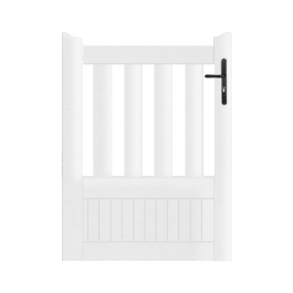 Portillon PVC sur mesure Etretat (poignée à droite)