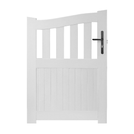 Portillon PVC sur mesure Hambourg (poignée à droite)